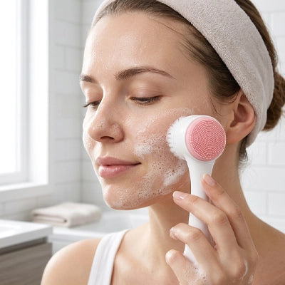 FACIAL CLEANSING  BRUSH - BLUE MOUNT™