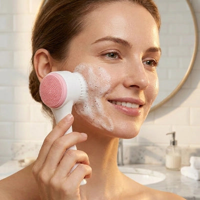 FACIAL CLEANSING  BRUSH - BLUE MOUNT™
