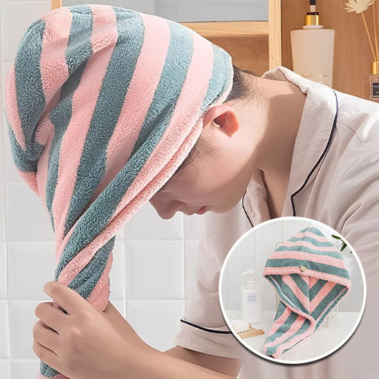 HAIR TOWEL - BLUE MOUNT